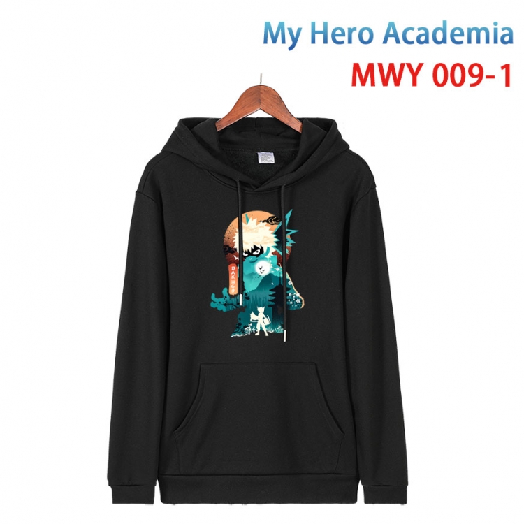 My Hero Academia Pure cotton casual sweater with Hoodie from S to 4XL MWY 009 1