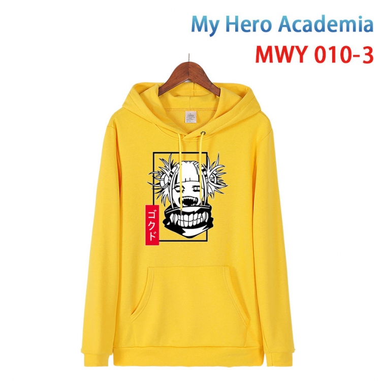 My Hero Academia Pure cotton casual sweater with Hoodie from S to 4XL  MWY 010 3