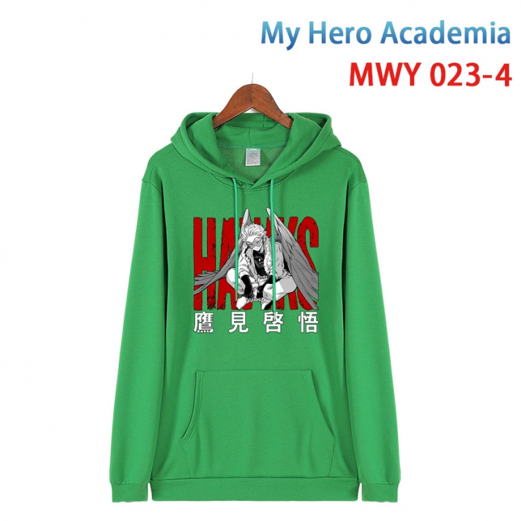 My Hero Academia Pure cotton casual sweater with Hoodie from S to 4XL MWY 023 4