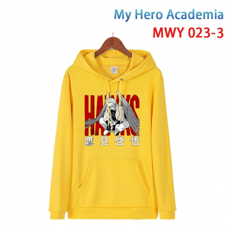 My Hero Academia Pure cotton casual sweater with Hoodie from S to 4XL MWY 023 3