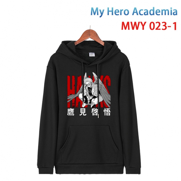 My Hero Academia Pure cotton casual sweater with Hoodie from S to 4XL  MWY 023 1