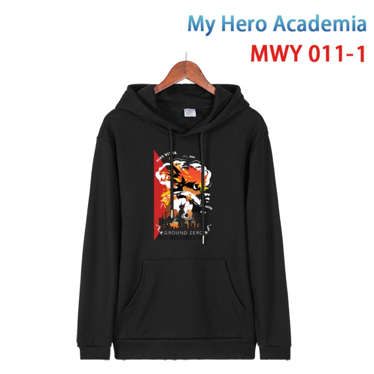 My Hero Academia Pure cotton casual sweater with Hoodie from S to 4XL MWY 014 4