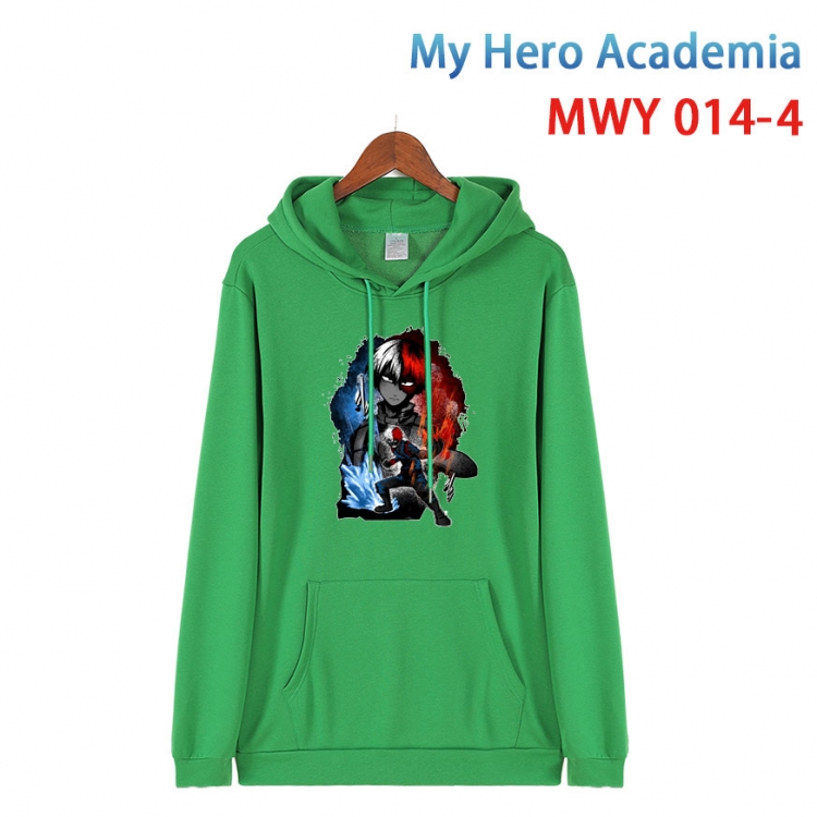 My Hero Academia Pure cotton casual sweater with Hoodie from S to 4XL MWY 014 4