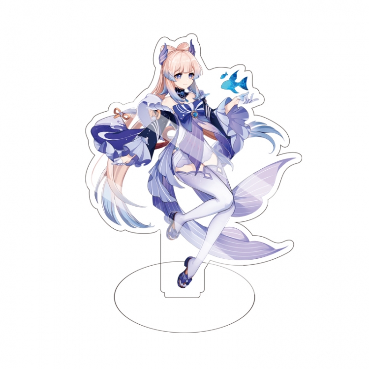 Genshin Impact  Anime characters acrylic Standing Plates Keychain