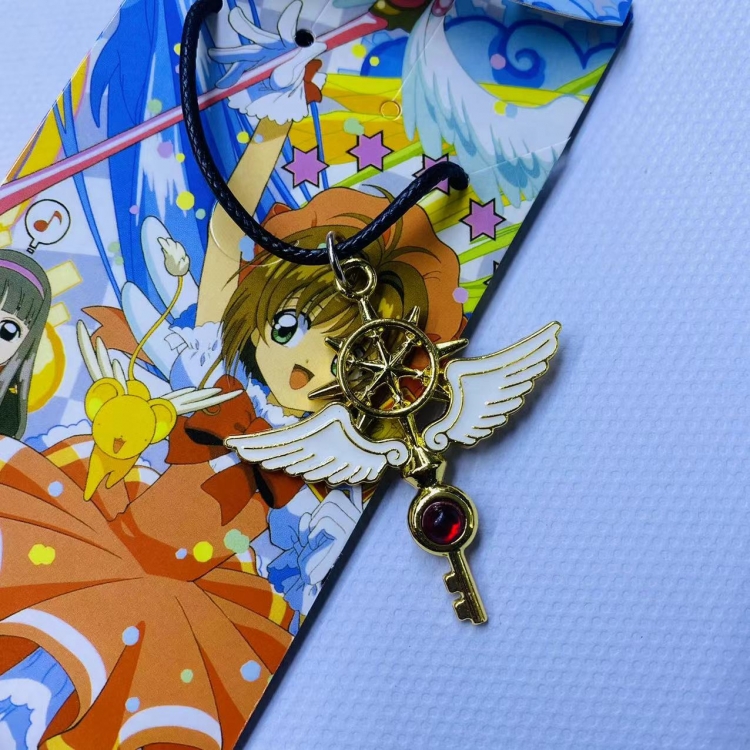 Card Captor Sakura Anime peripheral necklace pendant jewelry 307 price for 5 pcs