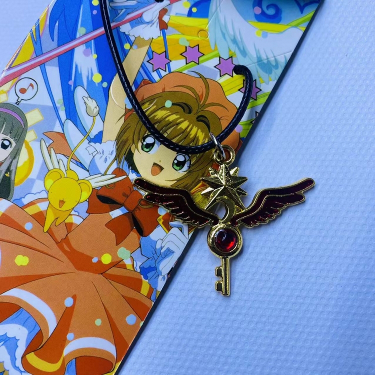 Card Captor Sakura Anime peripheral necklace pendant jewelry  316 price for 5 pcs