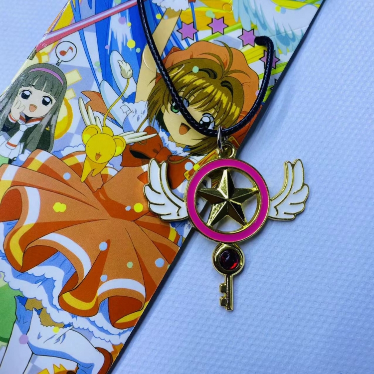 Card Captor Sakura Anime peripheral necklace pendant jewelry 326 price for 5 pcs