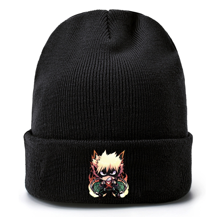 My Hero Academia  Anime knitted hat woolen hat