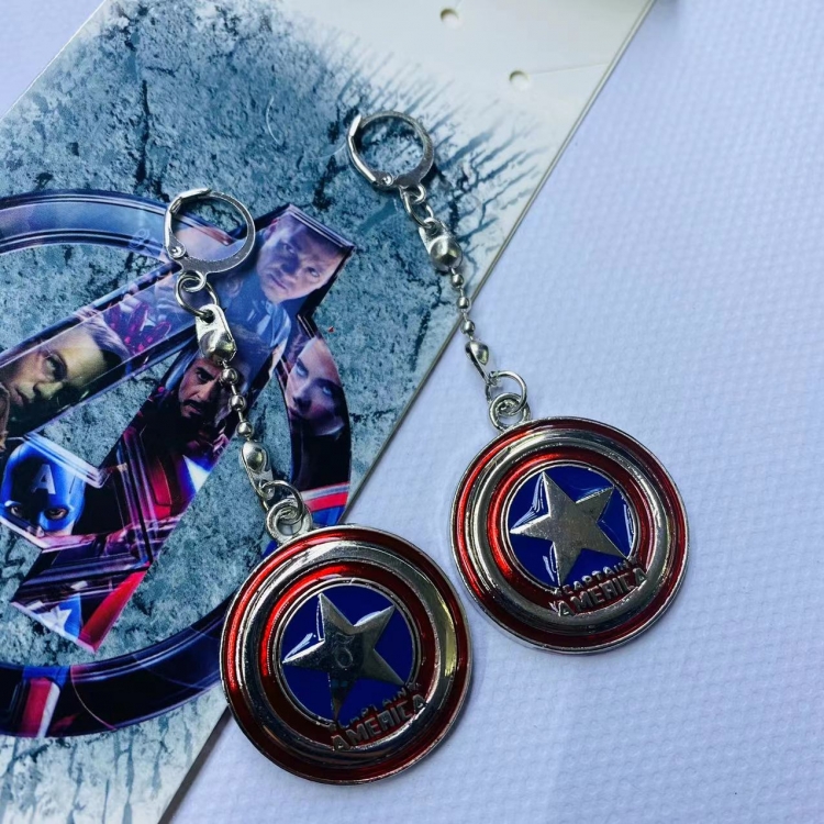 Spiderman Anime peripheral earrings pendant jewelry