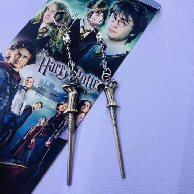 Harry Potter Anime peripheral earrings pendant jewelry
