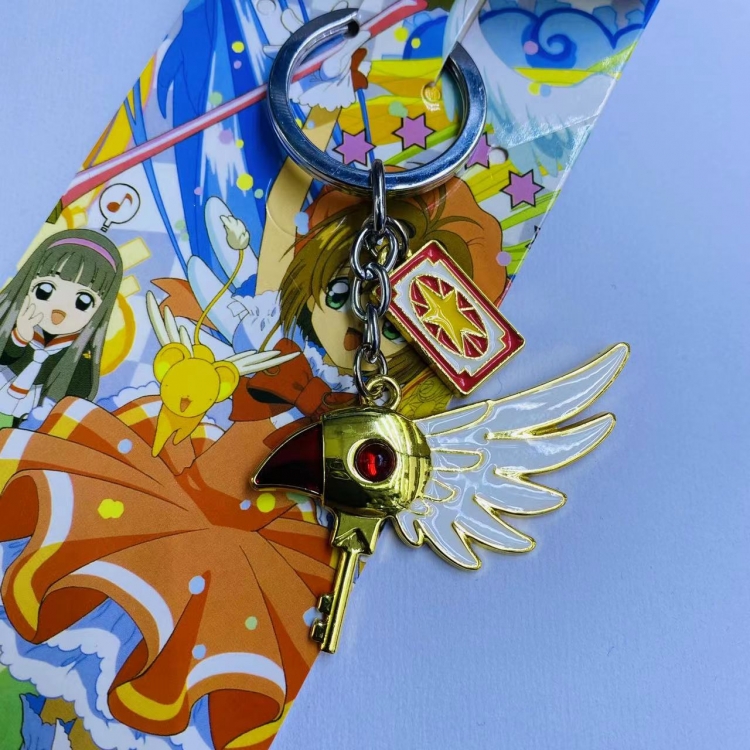 Card Captor Sakura  Animation metal keychain pendant price for 5 pcs  5900
