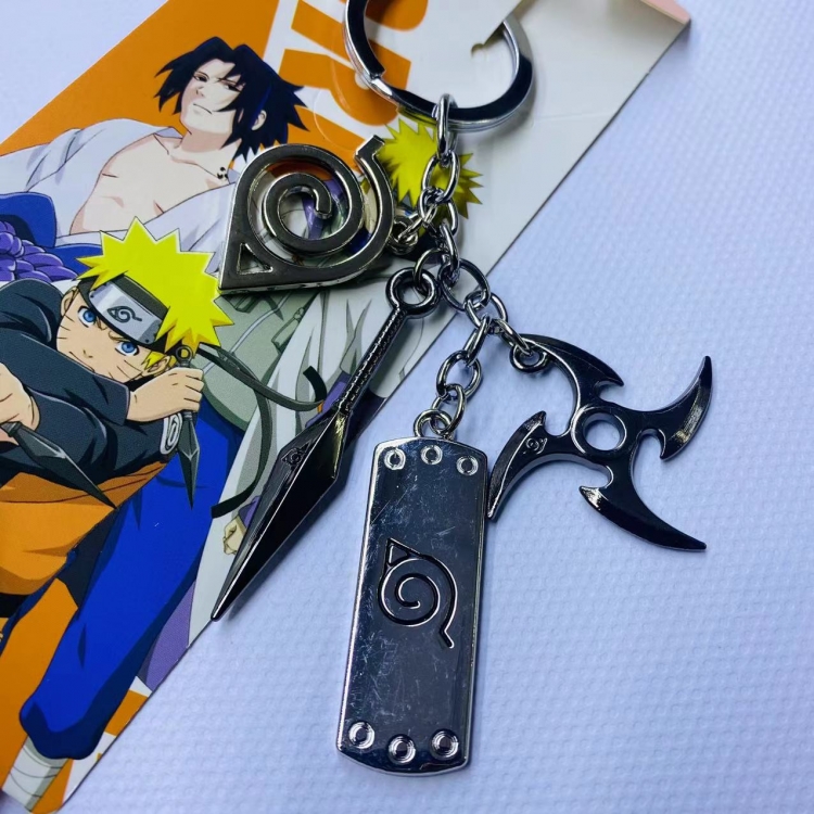 Naruto cartoon skewers Key Chain school bag pendant 850