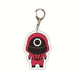 Squid Game Anime acrylic Key C...