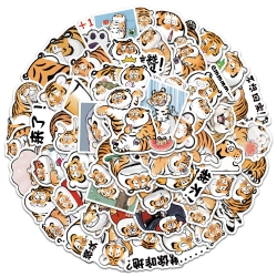 Little Tiger Doodle stickers W...