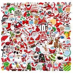 Christmas Santa Doodle sticker...