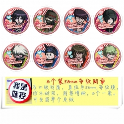 Dangan-Ronpa Anime round Badge...