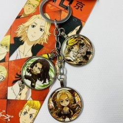 Tokyo Revengers  Anime cartoon metal keychain school bag pendant 4034