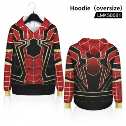 Spiderman Anime Hooded Sweatsh...