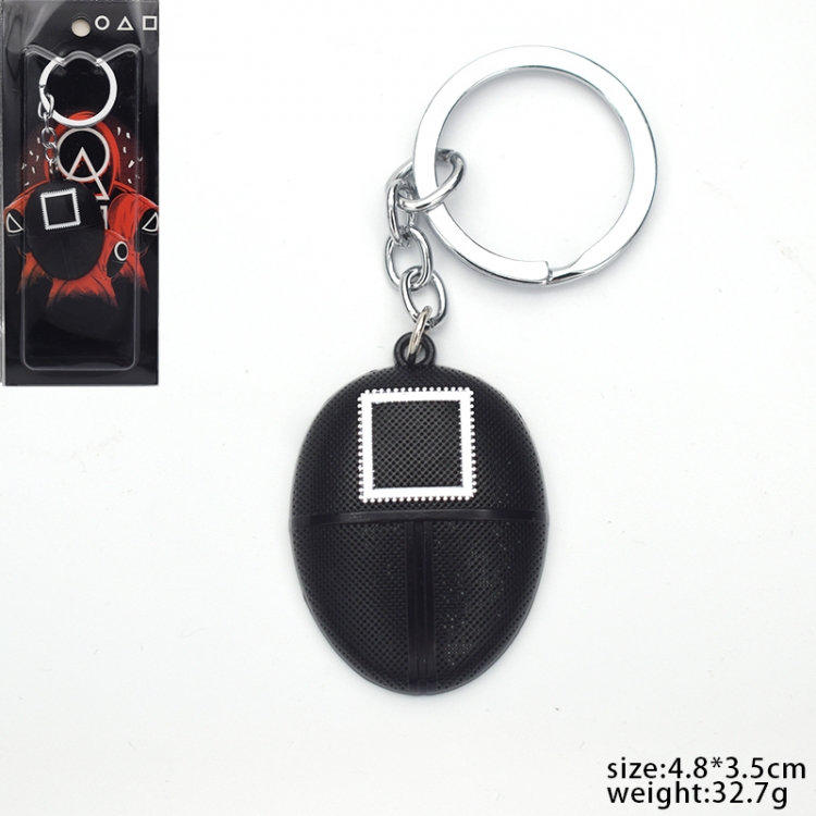 Squid game  keychain school bag pendant