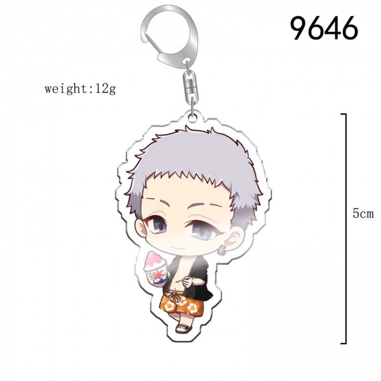 Tokyo Revengers  Anime acrylic Key Chain  price for 5 pcs 9646