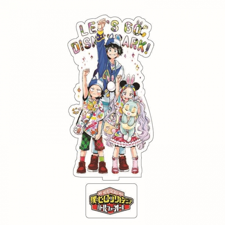 My Hero Academia Anime characters acrylic Standing Plates Keychain 51035