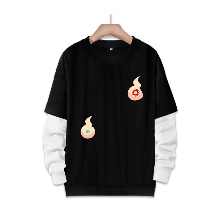 Toilet-Bound Hanako-kun Anime fake two-piece thick round neck sweater from S to 3XL