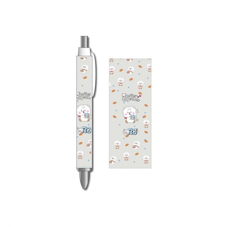 BTS Cartoon baby student ballpoint pen price for 5 pcs