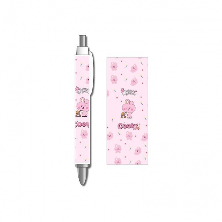 BTS Cartoon baby student ballpoint pen price for 5 pcs