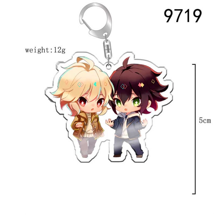 Seraph of the end  Anime acrylic Key Chain  price for 5 pcs 9719