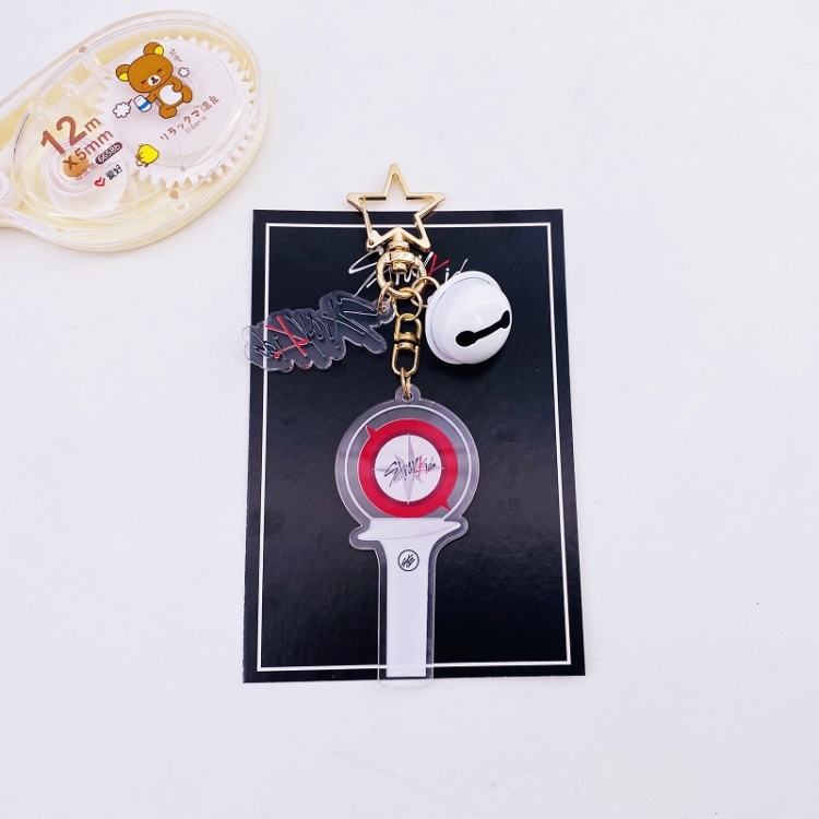TWICE Korean celebrities Bell type acrylic keychain pendant  price for 5 pcs  YSK022-SK