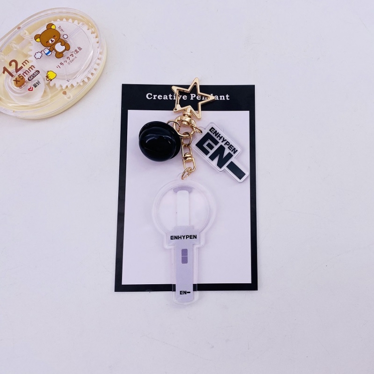 TWICE Korean celebrities Bell type acrylic keychain pendant  price for 5 pcs YSK022-EN