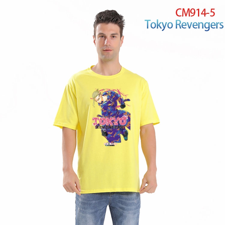 Tokyo Revengers Printed short-sleeved cotton T-shirt from S to 4XL CM-914-5