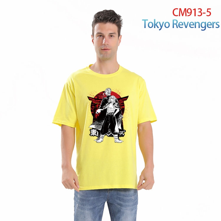 Tokyo Revengers Printed short-sleeved cotton T-shirt from S to 4XL CM-913-5