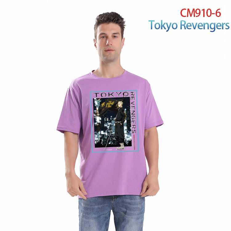 Tokyo Revengers Printed short-sleeved cotton T-shirt from S to 4XL CM-910-6