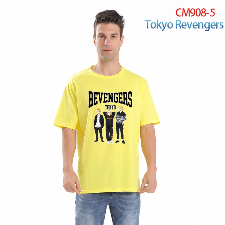 Tokyo Revengers Printed short-sleeved cotton T-shirt from S to 4XL CM-908-5