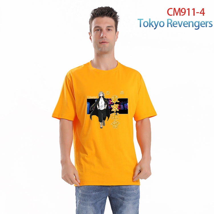 Tokyo Revengers Printed short-sleeved cotton T-shirt from S to 4XL CM-911-4