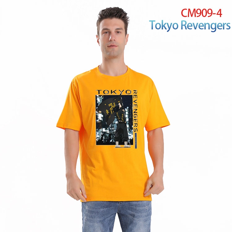 Tokyo Revengers Printed short-sleeved cotton T-shirt from S to 4XL CM-909-4