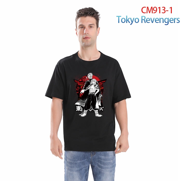 Tokyo Revengers Printed short-sleeved cotton T-shirt from S to 4XL CM-913-1