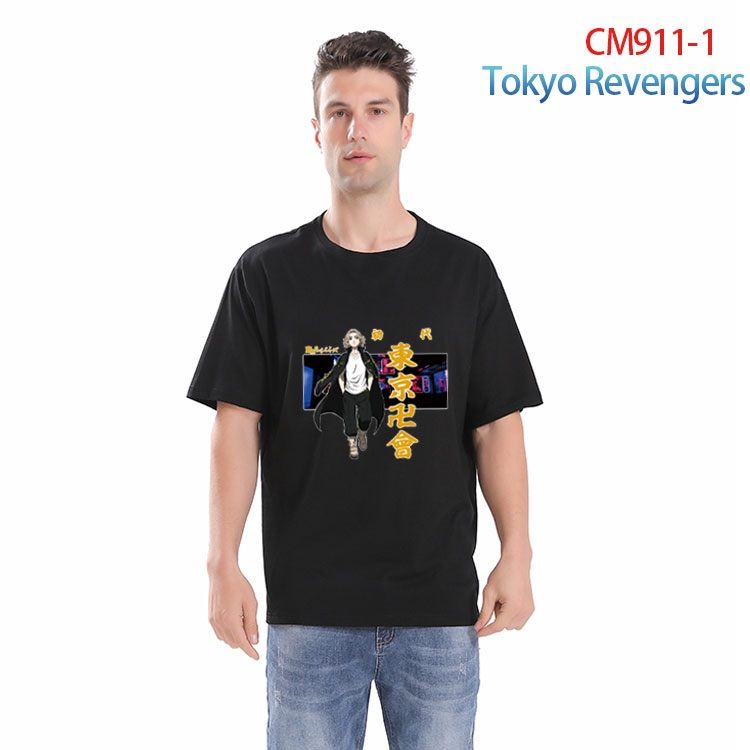 Tokyo Revengers Printed short-sleeved cotton T-shirt from S to 4XL CM-911-1