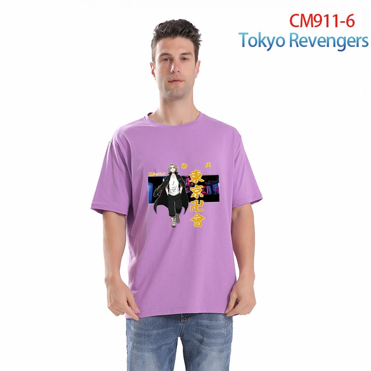 Tokyo Revengers Printed short-sleeved cotton T-shirt from S to 4XL CM-911-6