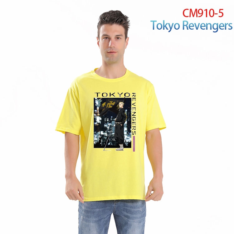 Tokyo Revengers Printed short-sleeved cotton T-shirt from S to 4XL CM-910-5