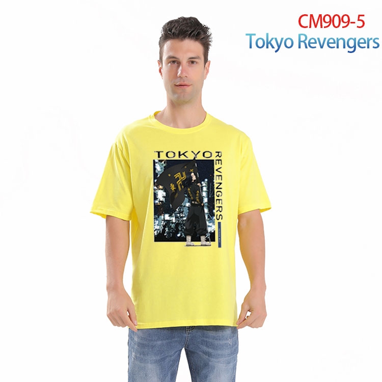 Tokyo Revengers Printed short-sleeved cotton T-shirt from S to 4XL CM-909-5