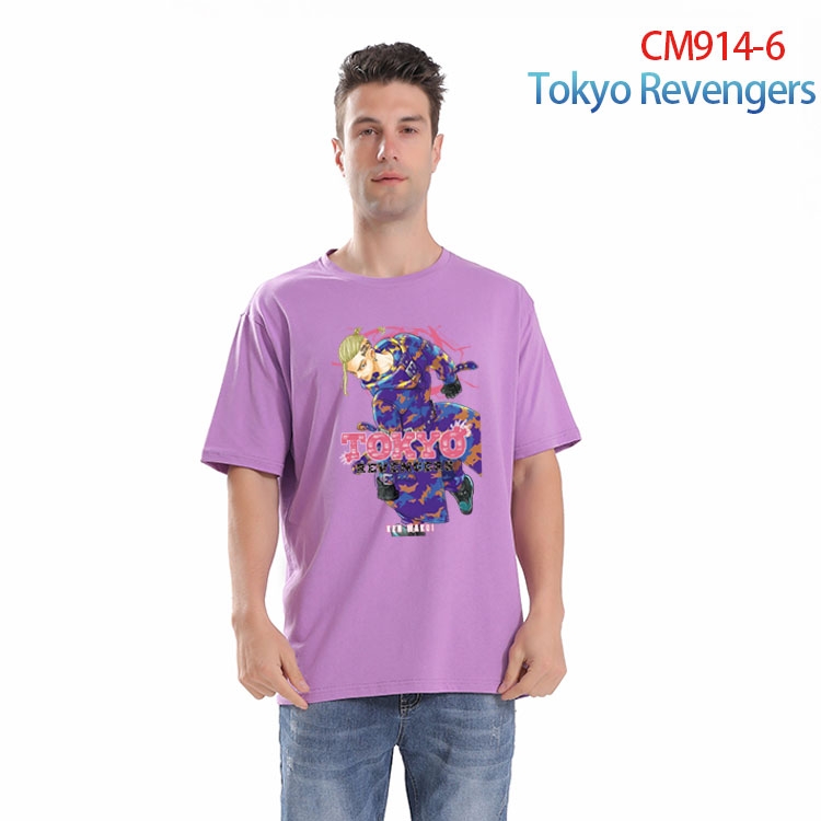 Tokyo Revengers Printed short-sleeved cotton T-shirt from S to 4XL CM-914-6