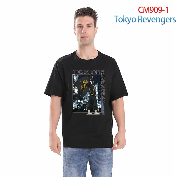 Tokyo Revengers Printed short-sleeved cotton T-shirt from S to 4XL CM-909-1