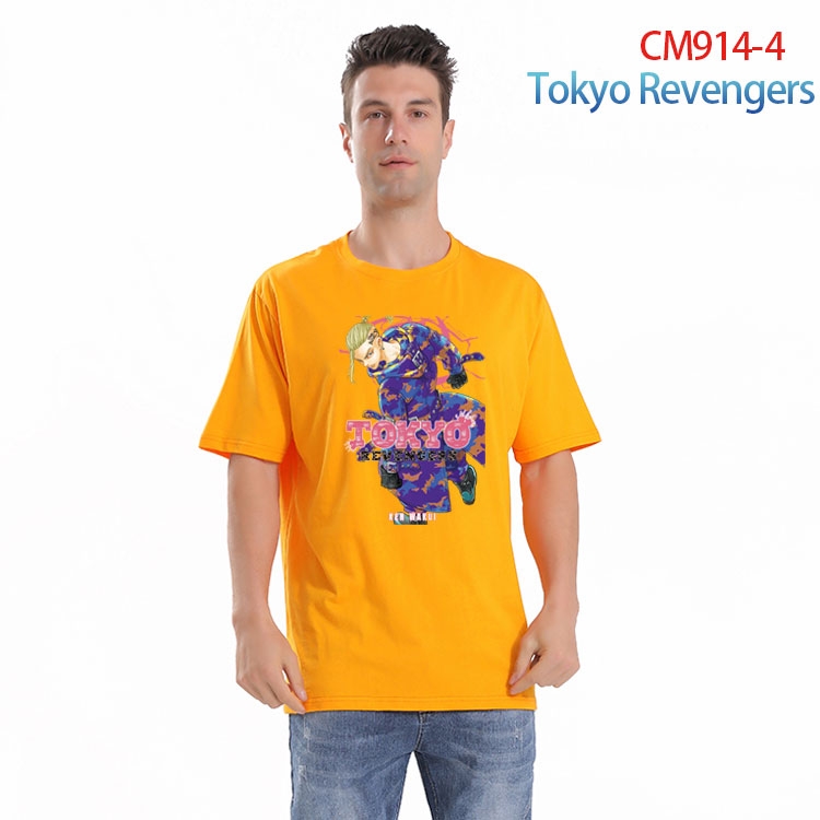 Tokyo Revengers Printed short-sleeved cotton T-shirt from S to 4XL CM-914-4