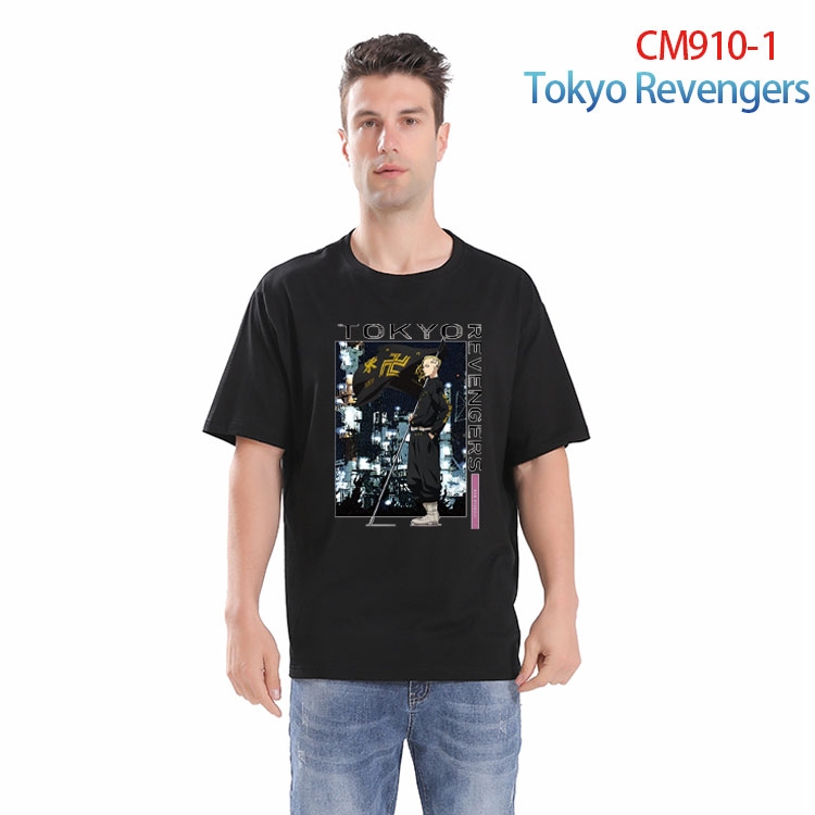 Tokyo Revengers Printed short-sleeved cotton T-shirt from S to 4XL CM-910-1