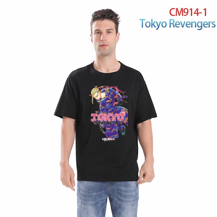 Tokyo Revengers Printed short-sleeved cotton T-shirt from S to 4XL CM-914-1