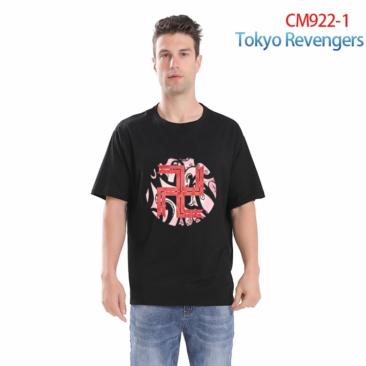 Tokyo Revengers Printed short-sleeved cotton T-shirt from S to 4XL CM-922-1