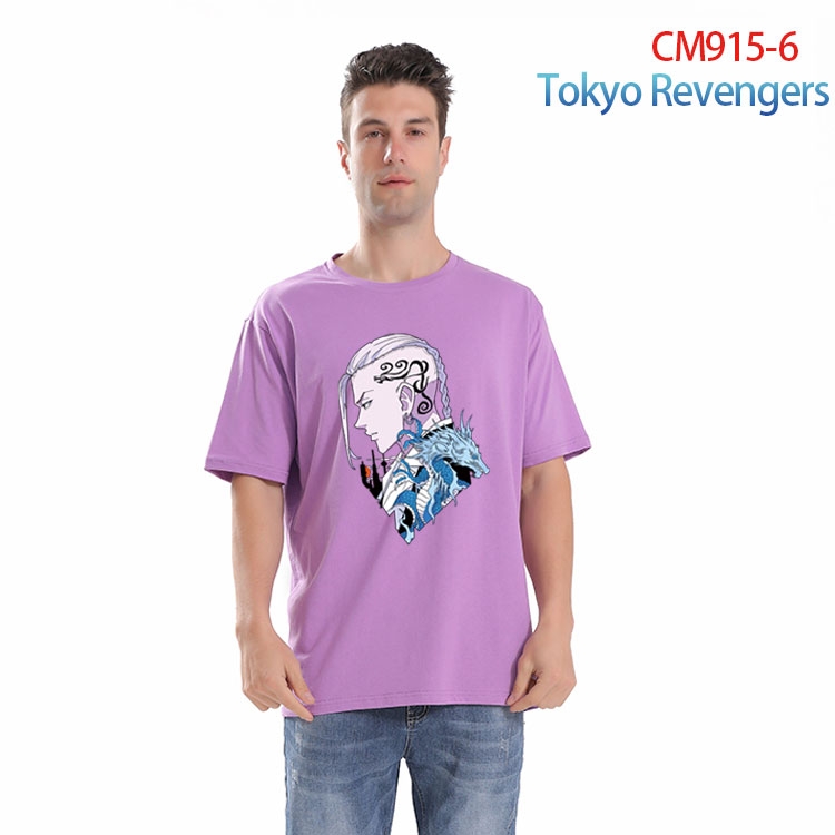 Tokyo Revengers Printed short-sleeved cotton T-shirt from S to 4XL CM-915-6