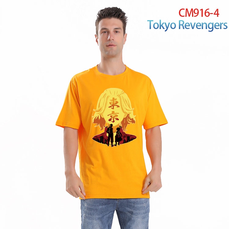 Tokyo Revengers Printed short-sleeved cotton T-shirt from S to 4XL CM-916-4